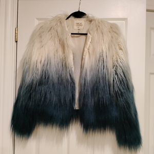 Faux fur jacket